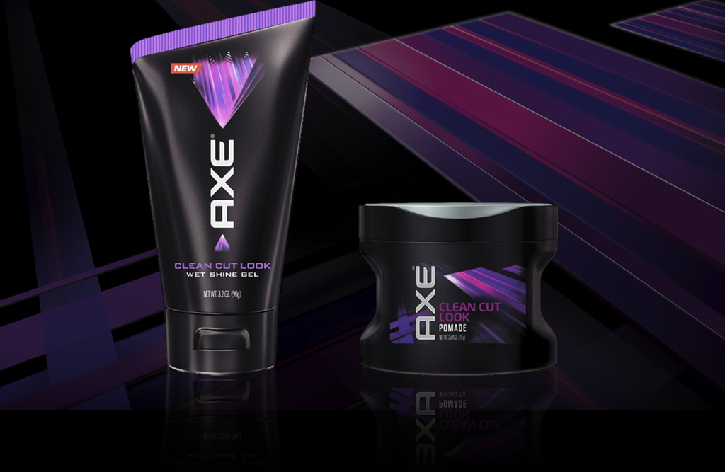 Lynx / AXE Shampoo - 3D Graphic abstract art