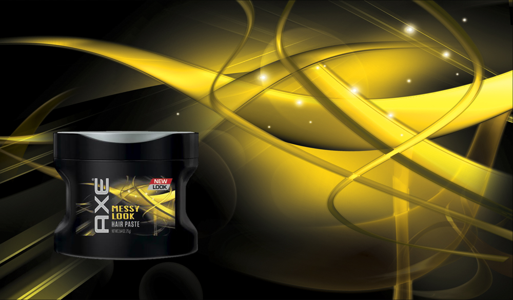 Lynx / AXE Shampoo - 3D Graphic abstract art